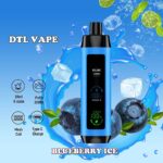 E Shisha Disposable Vape Portable E Cigarette Pod Electronic Cigarette Vape Pen Shisha Hookah 20000 Puff Big Display Screen 800mAh Battery - Imagen 5