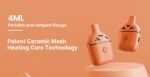 4ml Patent Ceramic Mesh Heater CBD/THC Disposable Vape - Image 5