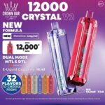 AL Fakher Crown Bar Crystal V2 8K/12K Disposable Vape - Image 22