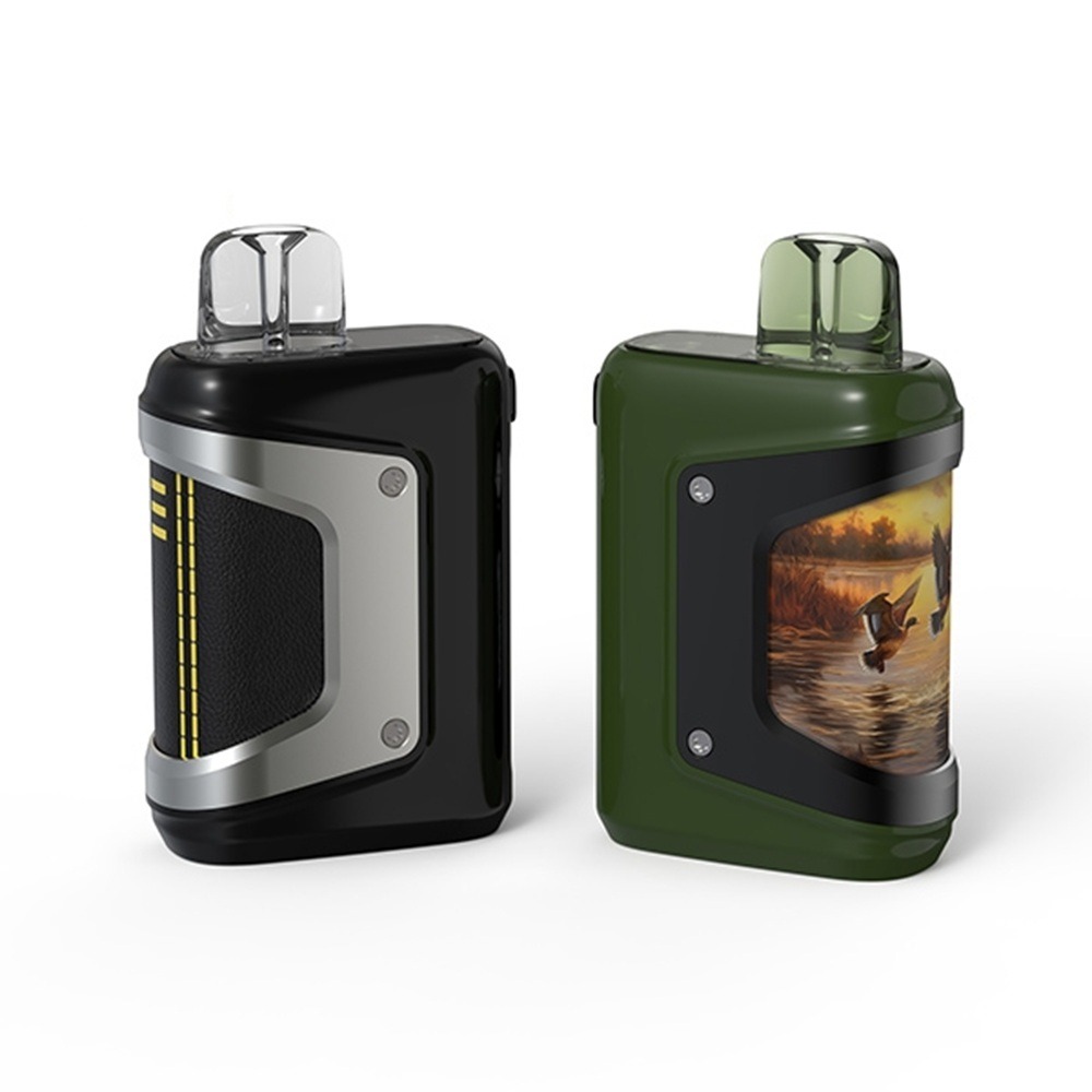 CBDTHC oil Disposable BOX Leather-Grain Texture Finish (2) CBD/THC oil Disposable BOX Leather-Grain Texture Finish - Imagen 1