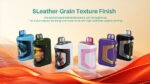 CBD/THC oil  Disposable BOX Leather-Grain Texture Finish - Immagine 7