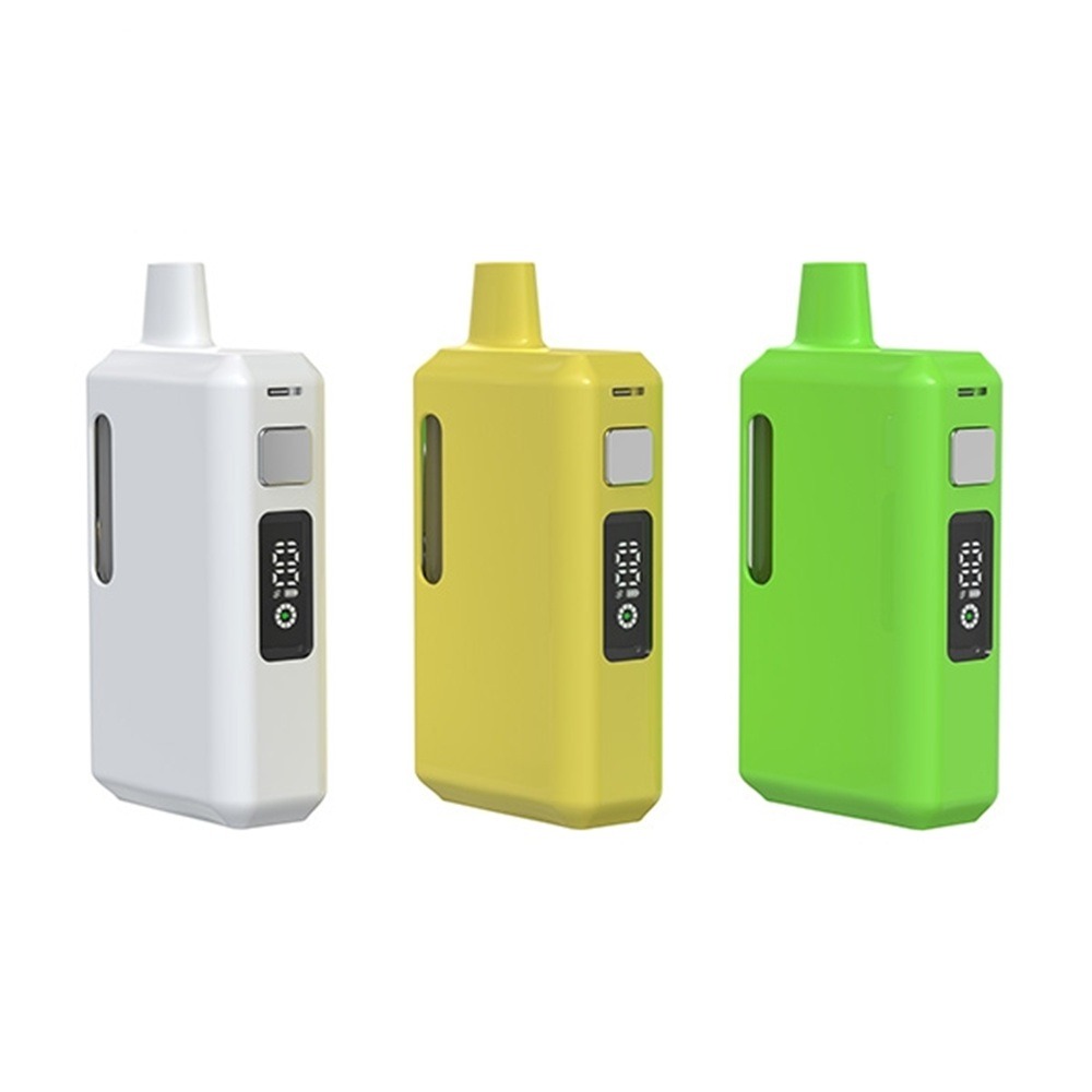 H40-01 4.0/5.0/6.0ml large capacity,Dual Ceramic Mesh Coil, Draw-Activated Disposable vape box– Compatible with Live Resin, Rosin, and Distillate Oil - Image 1