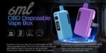 4.0/5.0/6.0ml large capacity,Dual Ceramic Mesh Coil, Draw-Activated Disposable vape box– Compatible with Live Resin, Rosin, and Distillate Oil - Image 8