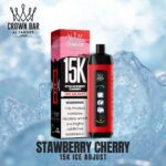 AL Fakher Crown Bar 15K Ice Adjust Disposable - Image 3