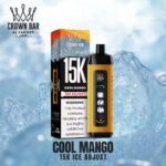 AL Fakher Crown Bar 15K Ice Adjust Disposable - Image 6