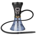 Portable Dual Power Electric Hookah Rechargeable Plug-in Charcoal-Free Modern Travel Party Bar Cafe Hookah RGB Light Plastic - Immagine 2