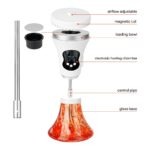 Portable Dual Power Electric Hookah Rechargeable Plug-in Charcoal-Free Modern Travel Party Bar Cafe Hookah RGB Light Plastic - Image 6
