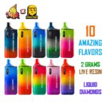 Melt x Pack Man THC Vape Disposable Pen Pineapple Crush 2G – SATIVA - Immagine 4
