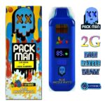 Pack Man Disposable Vape Pen Blue Razzle Runtz 2G – HYBRID