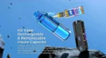 Lira Glow(TPD Certfied) - JNR Lira Glow 45K+ Puffs Refillable & Replaceable Vape Kit Wholesale - Image 6