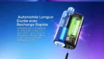 Lira Glow(TPD Certfied) - JNR Lira Glow 45K+ Puffs Refillable & Replaceable Vape Kit Wholesale - Image 11